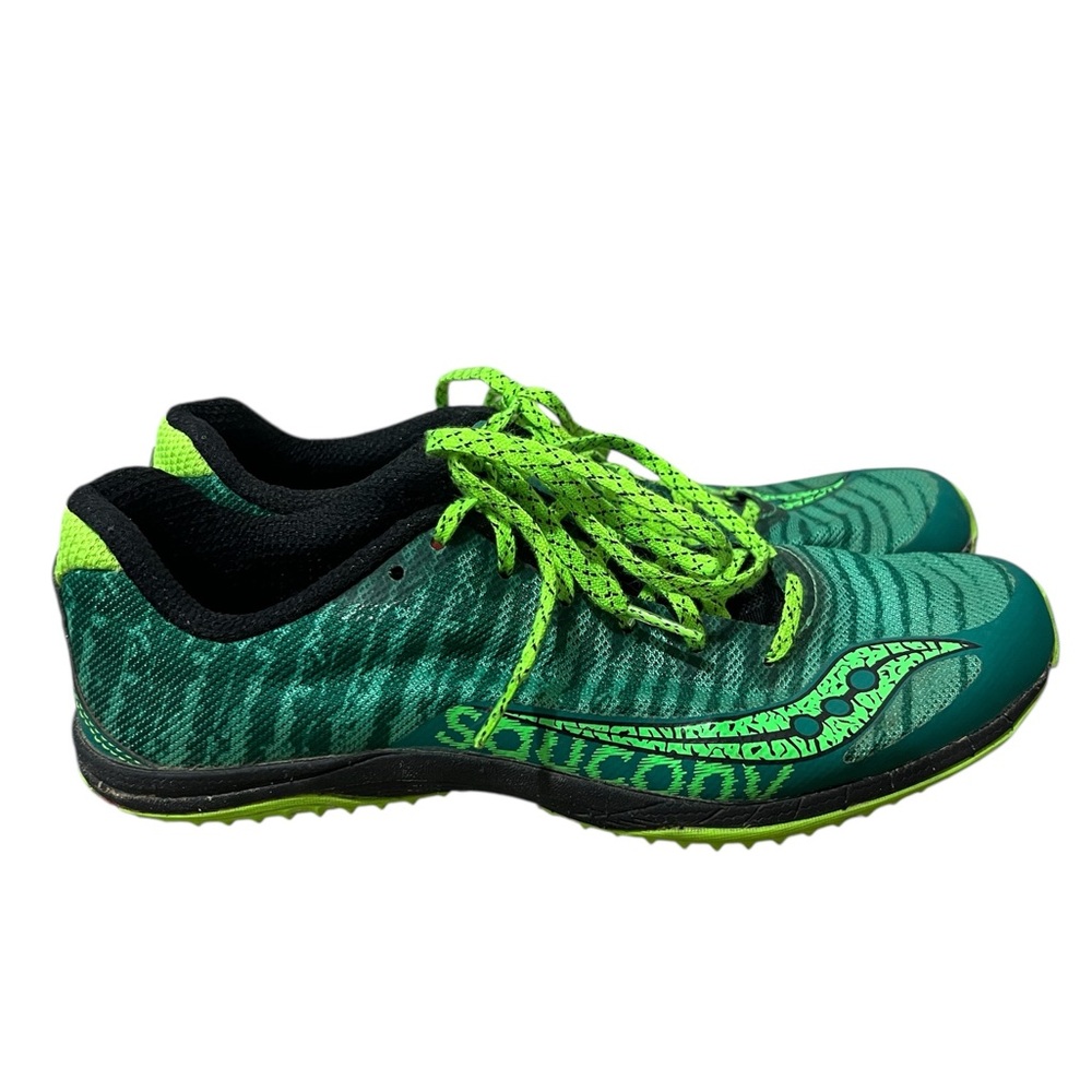 Saucony‎ kilkenny xc Codes Country cleats Green Shoes Size 7.5 Men’s S29022-2